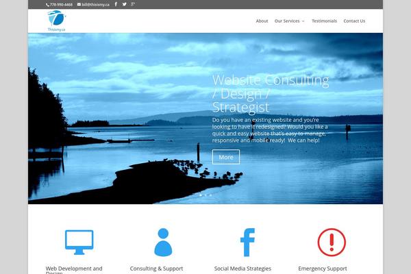 Site using Salient-core plugin