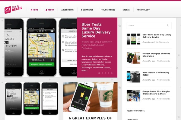 Magazinevibe theme site design template sample