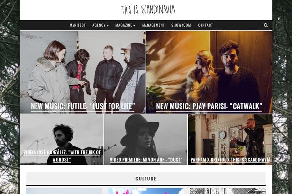 thisisscandinavia.com site used Bolts-wp
