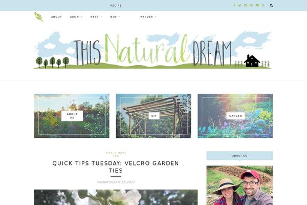 Redwood theme site design template sample