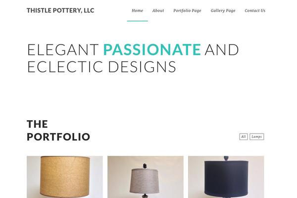 Agile theme site design template sample