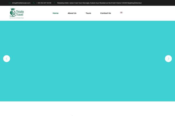 SetSail theme site design template sample