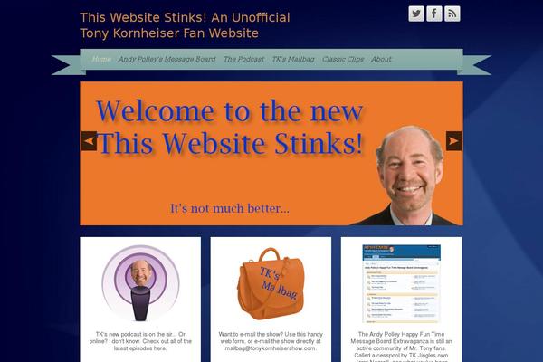 iRibbon theme site design template sample