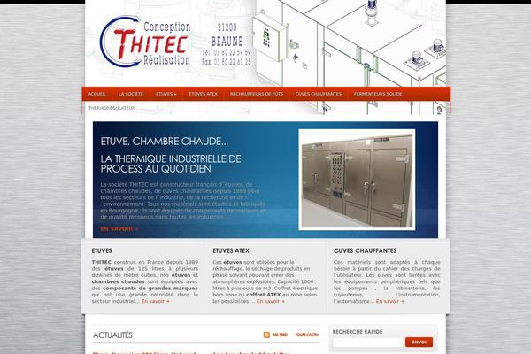 Industrial theme site design template sample