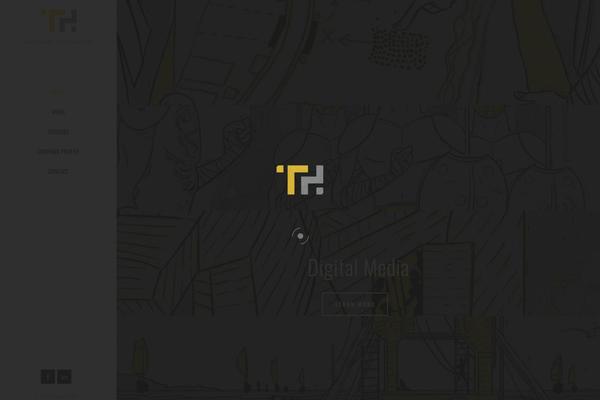 Jupiter theme site design template sample