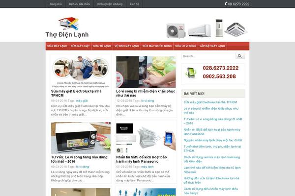 BlackLight theme site design template sample