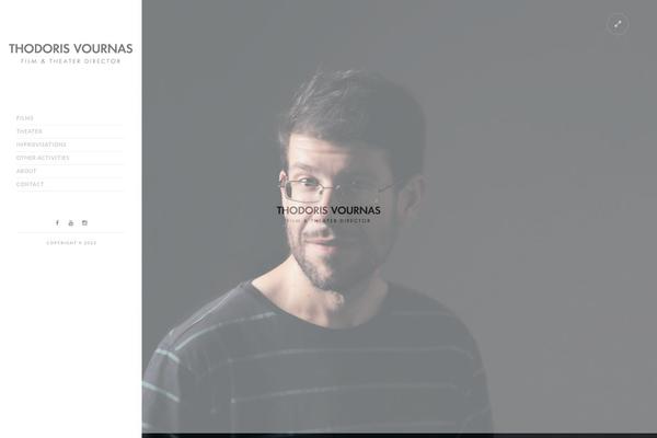 Kinetika theme site design template sample
