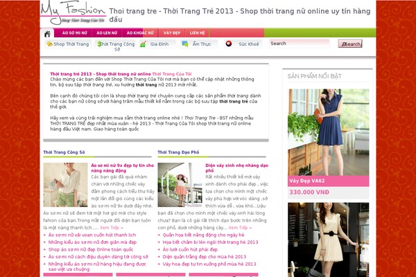 thoitrangcuatoi theme websites examples