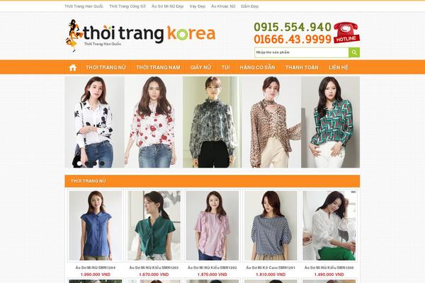 koreafashion WordPress theme, websites list used koreafashion theme koreafashion theme websites examples