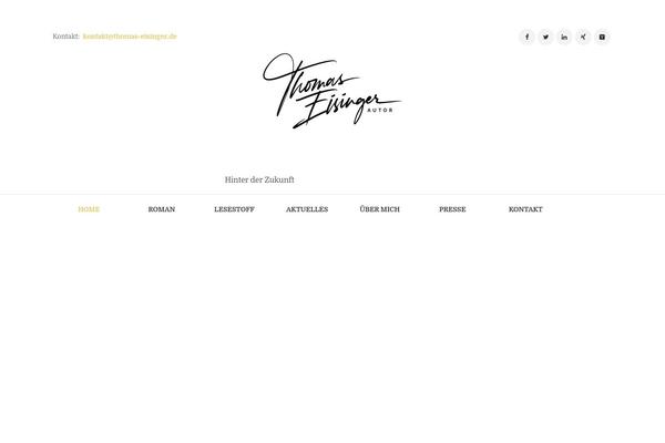 Writer-ancora theme site design template sample