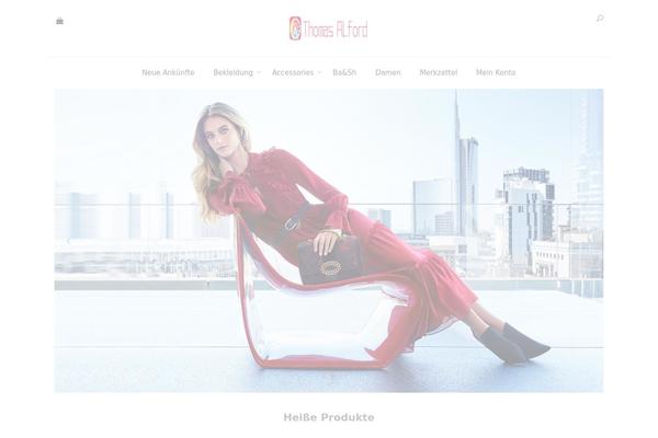 thomasalford.com site used Bloguten