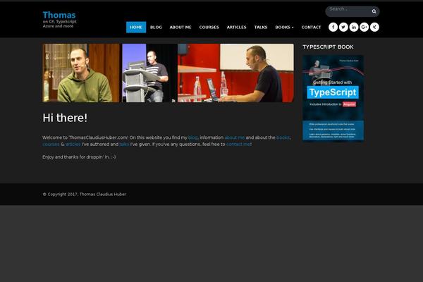Site using Easy Twitter Feed Widget Plugin plugin