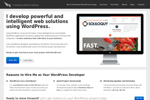 Tg theme site design template sample