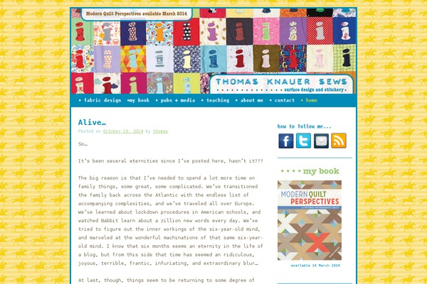 Site using Follow us on widget plugin