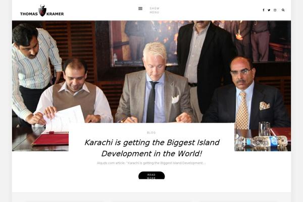 Laurel theme site design template sample