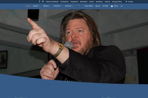 Site using Template-events-calendar plugin