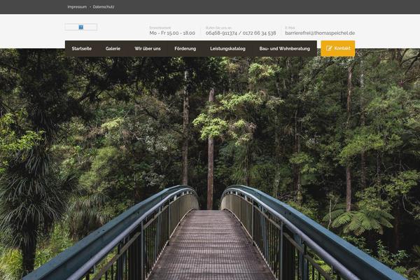 Site using Px-framework plugin
