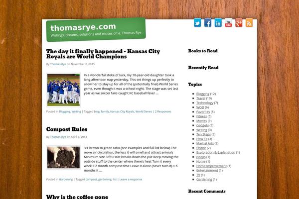 Hybrid theme site design template sample