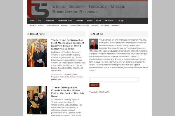 thomasschirrmacher.info site used Lectura Lite