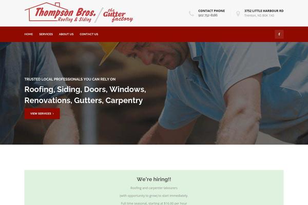 thompsonbros.ca site used Roof-child