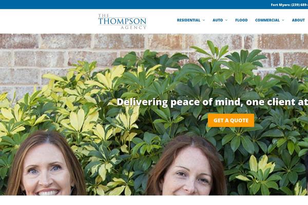 Generatepress-child theme site design template sample