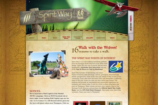 thompsonspiritway.ca site used WalkerPress