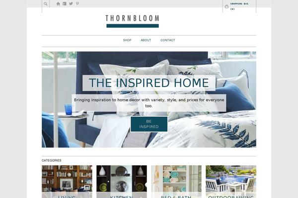 Retail Therapy theme site design template sample