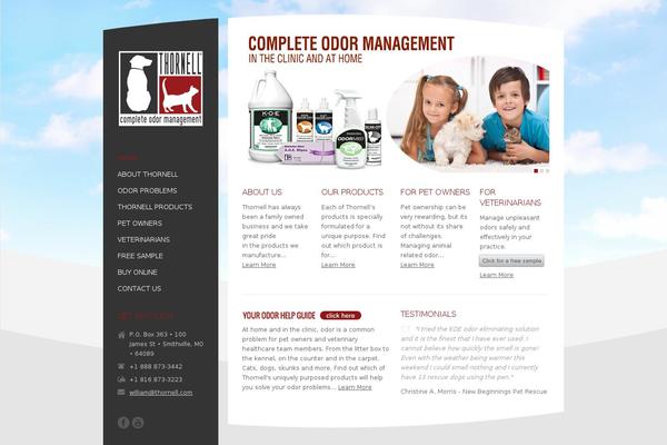 thornell.com site used RT-Theme 15