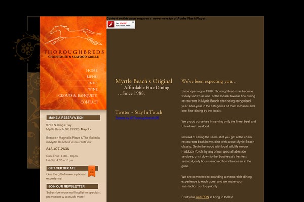 Site using Superfly-menu plugin