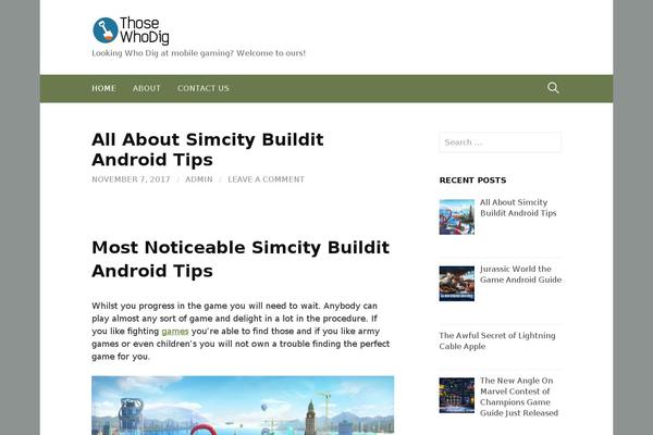 Pixwell theme site design template sample