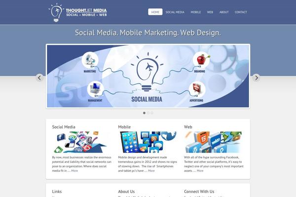 Site using Genesis Responsive Slider plugin