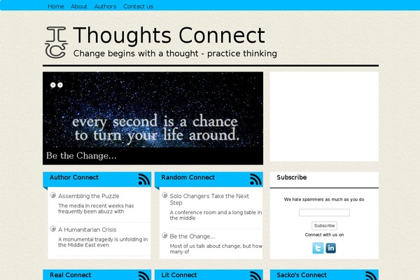 thoughtsconnect.com site used Thoughts