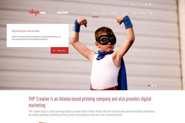 Duotive 5ive theme site design template sample