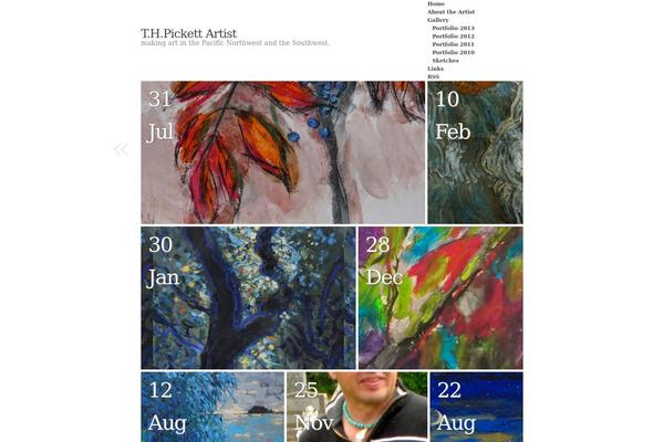 AutoFocus theme site design template sample