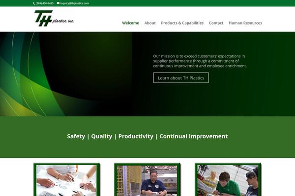 Divi theme site design template sample