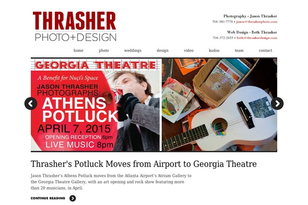 Press theme site design template sample