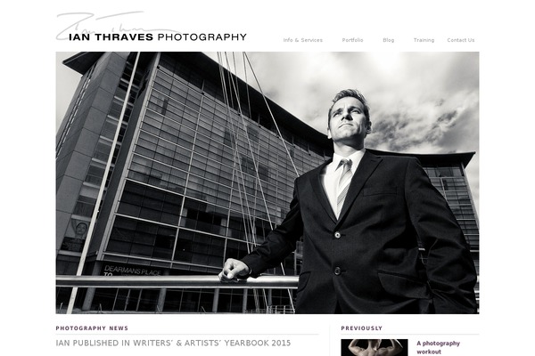 Modularity theme site design template sample