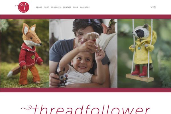 Spun theme site design template sample