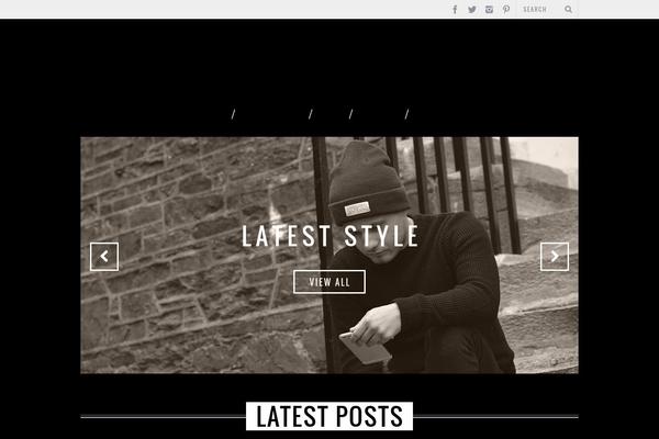Simplemag theme site design template sample