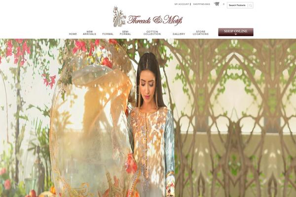 threads theme websites examples