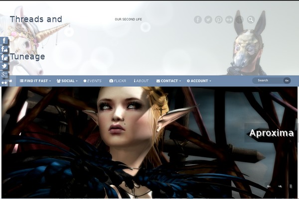 Pinboard theme site design template sample