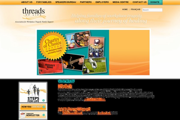 threadsoflife.ca site used Threads