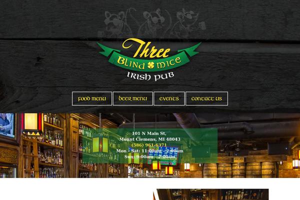 Cooks theme site design template sample