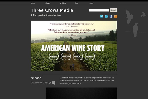 Wu Wei theme site design template sample