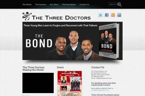 Boldy theme site design template sample