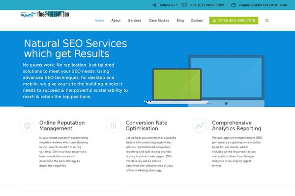 SEOWP theme site design template sample