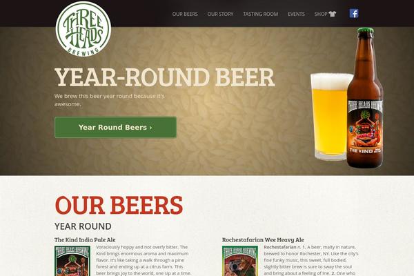 Iron Bull theme site design template sample