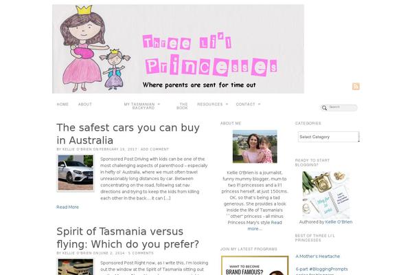 PageLines theme site design template sample