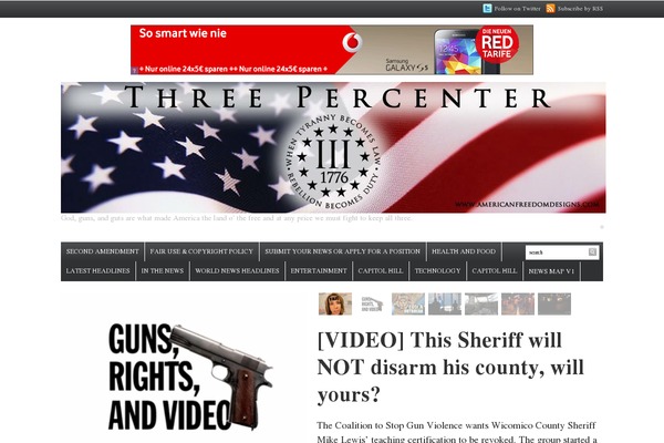 Daily Headlines theme websites examples