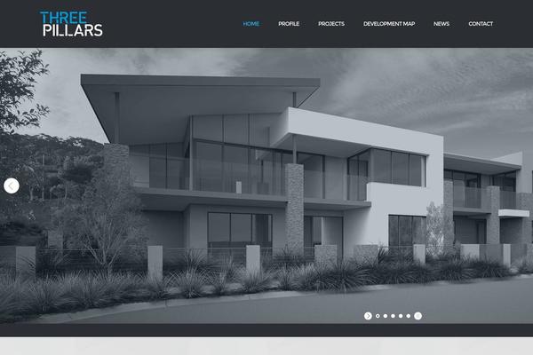 Amplius theme site design template sample
